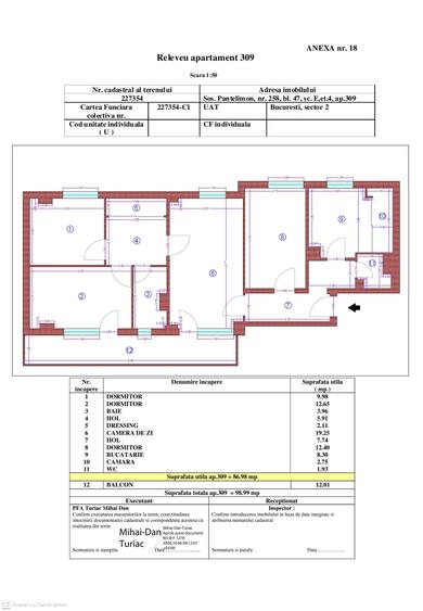 Apartament cu 4 camere decomandat în Pantelimon