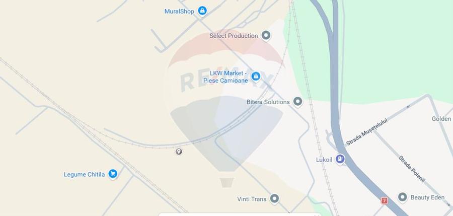 Teren Construcții intravilan de 2504 mp, în Nord-Vest