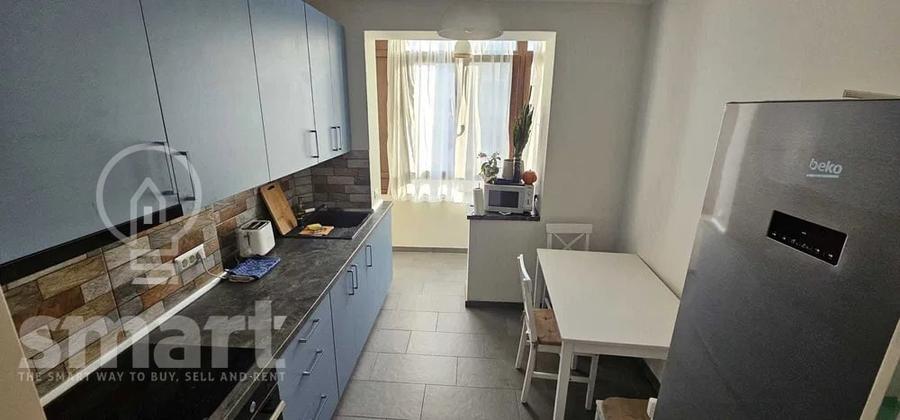 Apartament cu 2 camere semidecomandat, mobilat în Central