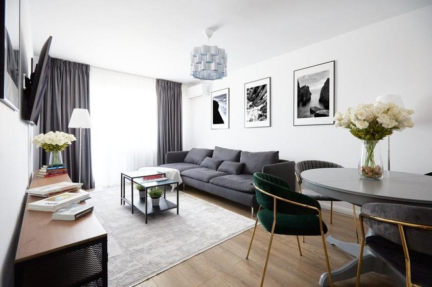 Apartament cu 3 camere decomandat, mobilat în Străulești