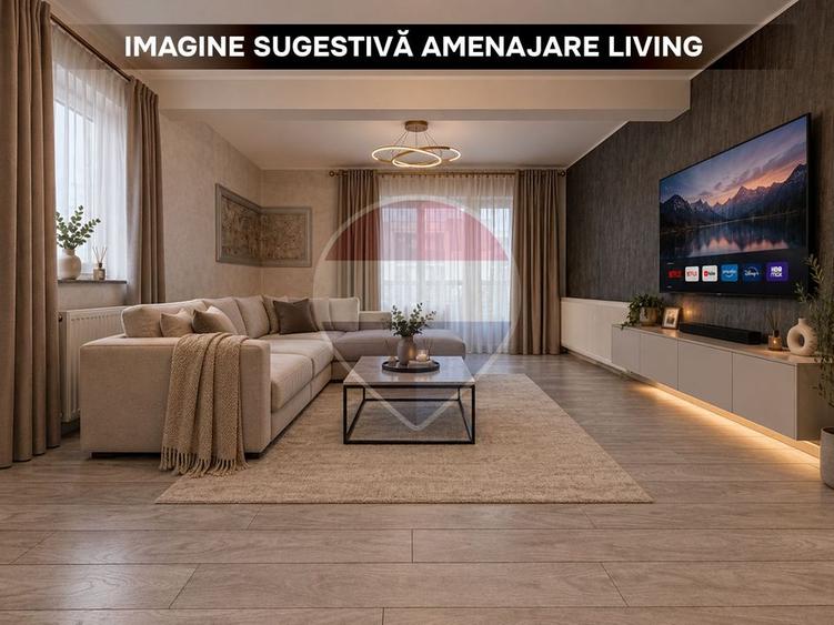 Apartament cu 3 camere decomandat, mobilat în Orașul Vechi