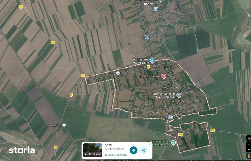 Casă cu 3 camere cu Teren 926 Mp în Fântânele