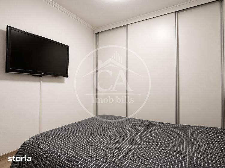 Apartament cu 3 camere semidecomandat în Rogerius