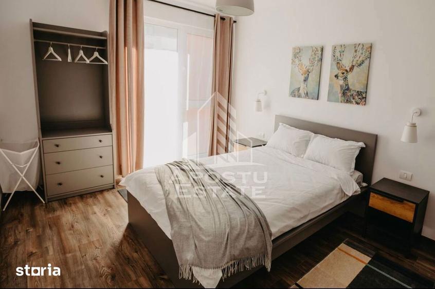 Apartament cu 2 camere, mobilat în Aradului