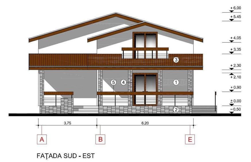 Casă cu 4 camere în Olteni