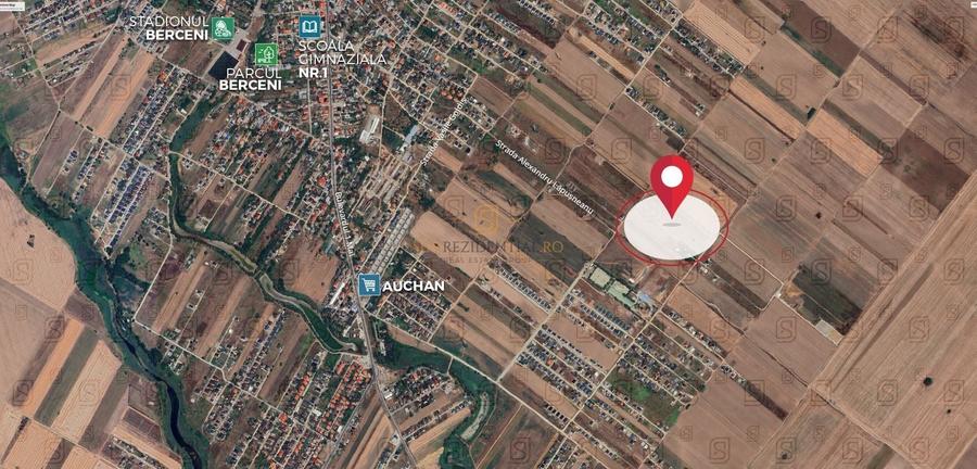 Teren Construcții intravilan de 500 mp, în Berceni