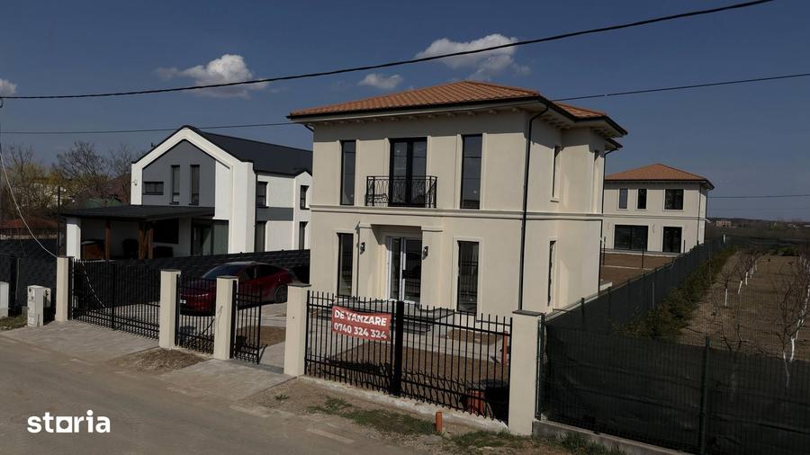 Casă cu 5 camere cu Teren 500 Mp în Balotești