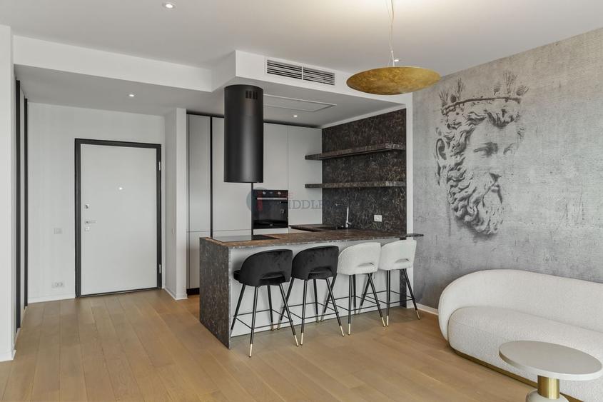 Apartament cu 3 camere semidecomandat, mobilat în Floreasca
