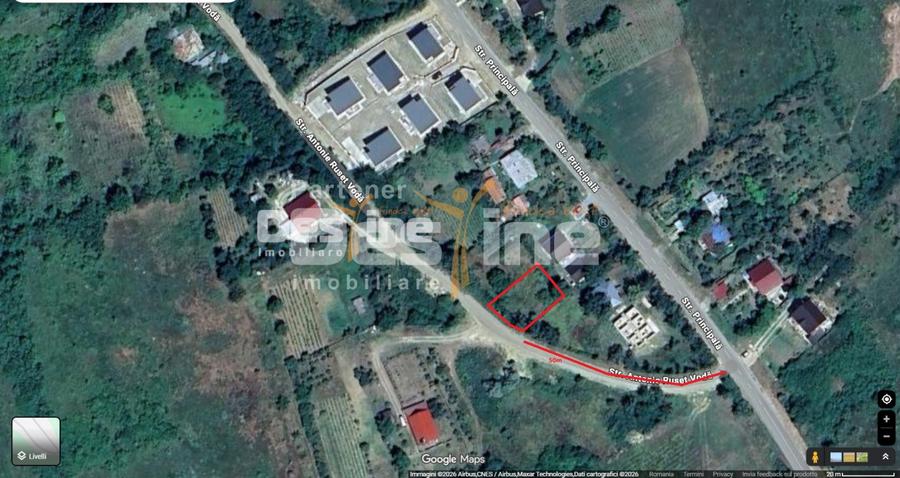 Teren Construcții intravilan de 456 mp, în Găureni