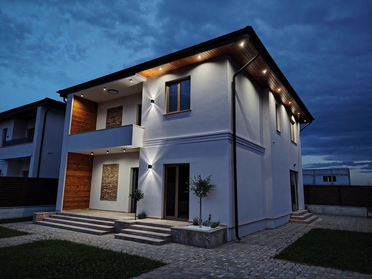 Vila Dobroiesti 5 camere, 3 bai, cartier rezidential, strada Asfaltata - 1