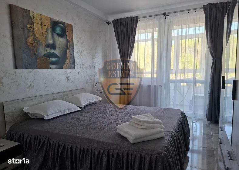 3 camere Central Traian vedere port renovat utilat mobilat gaz 3 balco - 2