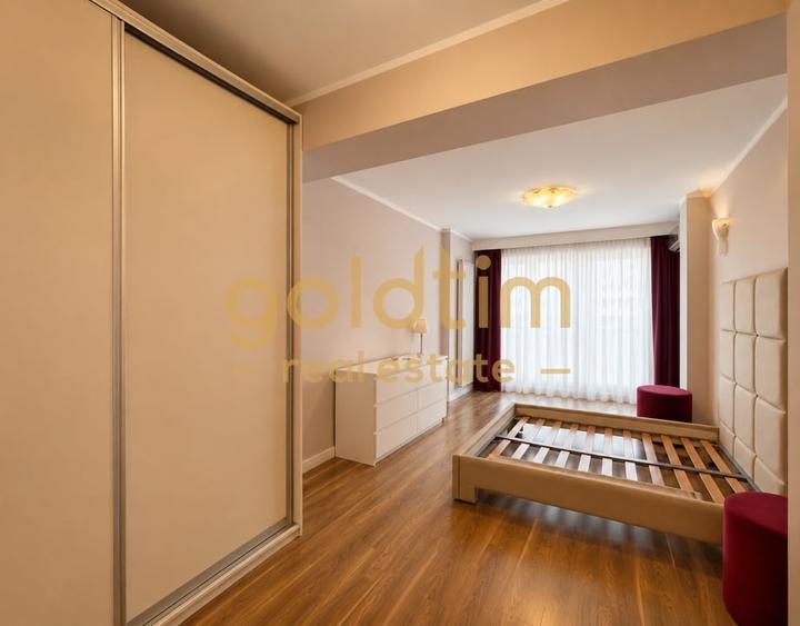 Apartament cu 3 camere semidecomandat, mobilat în Băneasa