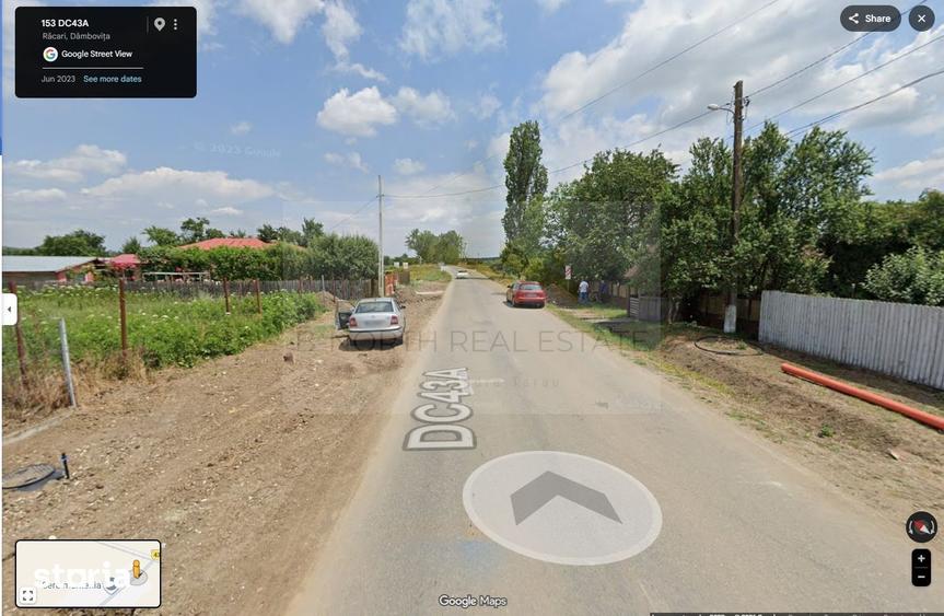 Teren de 540 mp, în Răcari