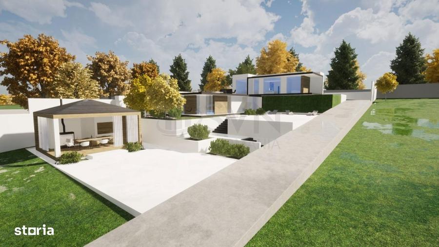 Casă cu 4 camere cu Teren 2490 Mp în Brănești