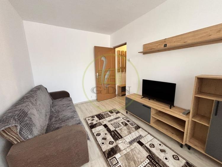 Apartament cu 2 camere semidecomandat, mobilat în Valea Rosie