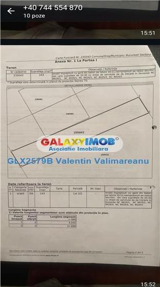 Teren intravilan de 880 mp, în Central
