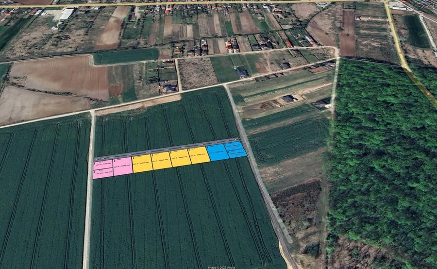 Teren Construcții intravilan de 1000 mp, în Ciolpani