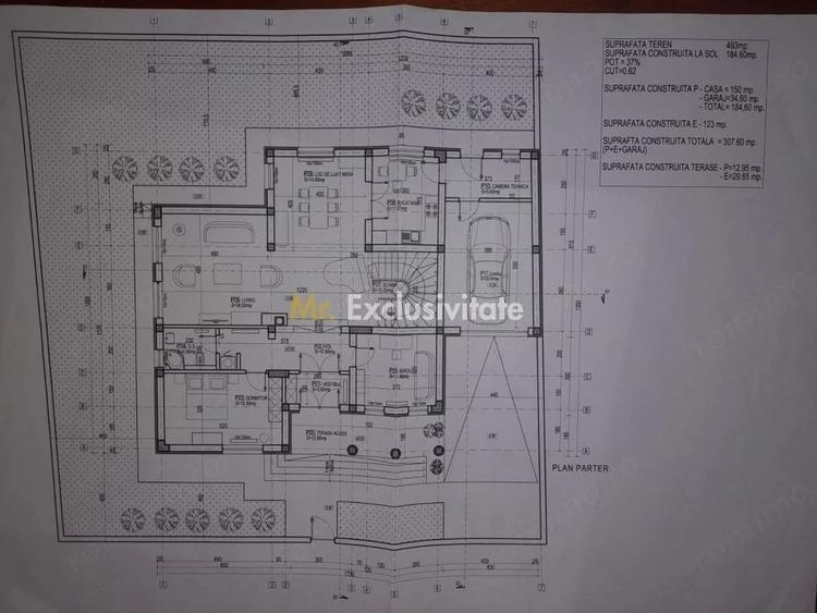 Casă cu 3 camere cu Teren 800 Mp în Tărtășești
