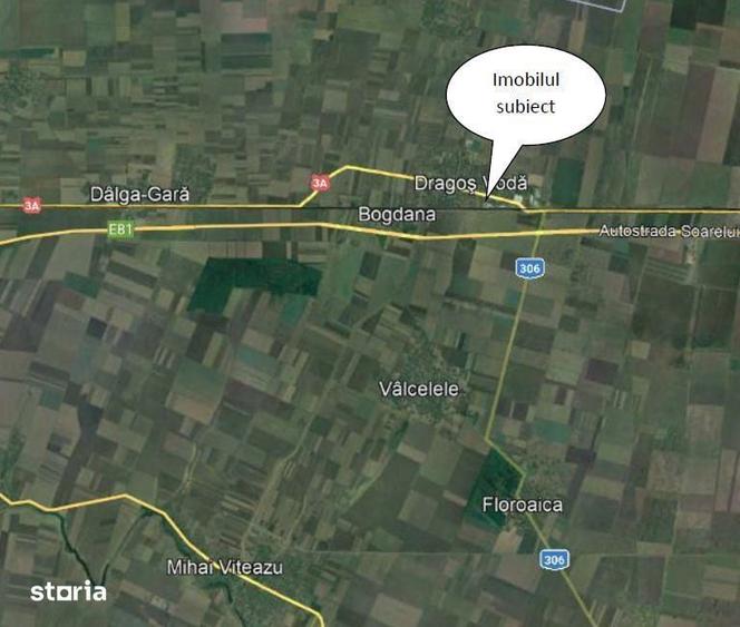 Cota 1/2 din Casa si teren-Comuna Dragos Voda, Judetul Calarasi - 2