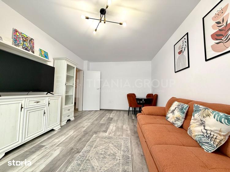 Apartament cu 3 camere decomandat, mobilat în Tractorul
