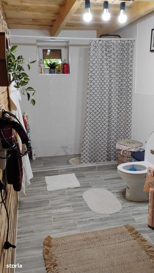 Casă cu 2 camere cu Teren 1300 Mp în Iara
