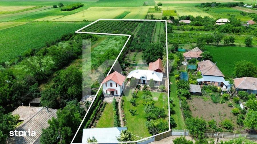 Casă cu 5 camere cu Teren 7800 Mp în Murgeni