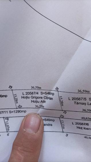 Teren de 426 mp, în Periferie