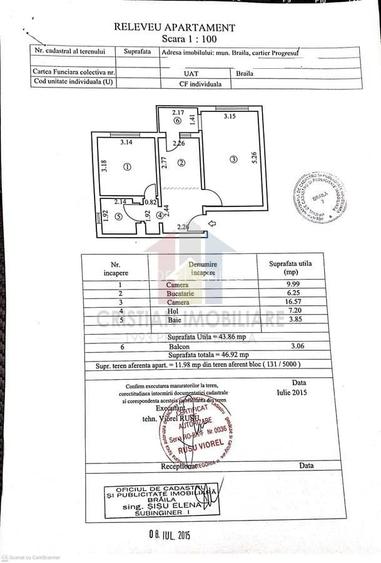 Apartament 2 camere, Progresu, etaj 3