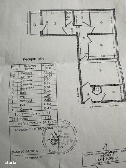 Apartament cu 4 camere semidecomandat în Drumul Taberei