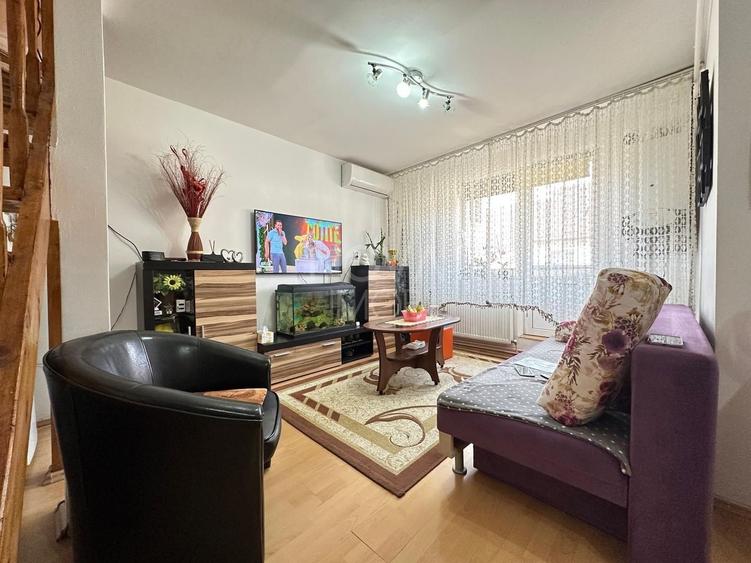 Apartament cu 2 camere semidecomandat, mobilat în Vasile Aaron