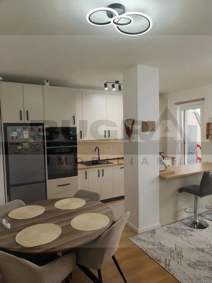 Apartament cu 3 camere decomandat, mobilat în Apahida
