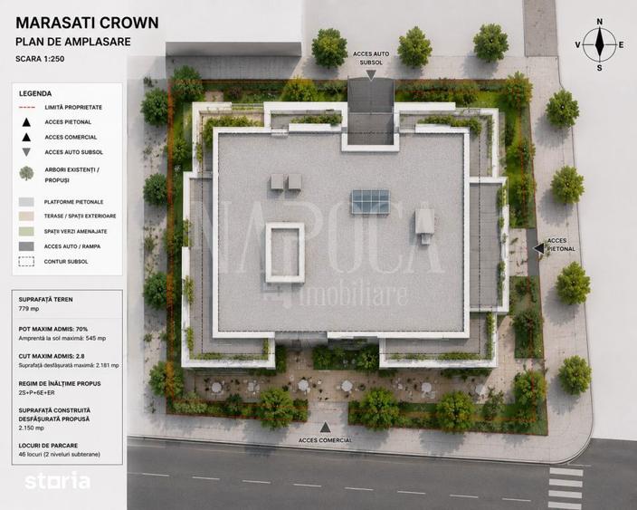 Teren intravilan pentru constructii de vanzare in Marasti, Cluj - 3