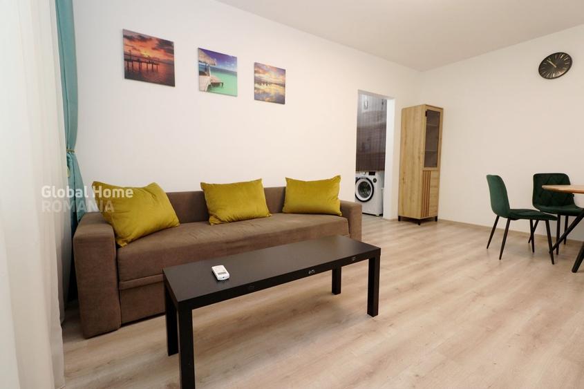 Apartament cu 2 camere semidecomandat, mobilat în 1 Mai