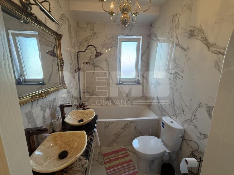 Apartament cu 3 camere decomandat, mobilat în Central
