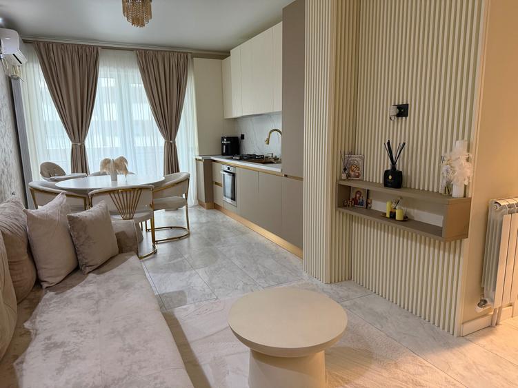 Apartament cu 2 camere semidecomandat în Nord