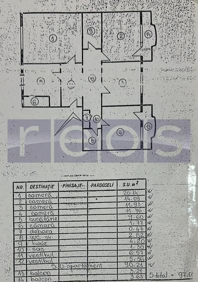 Apartament cu 4 camere decomandat, mobilat în Nerva Traian