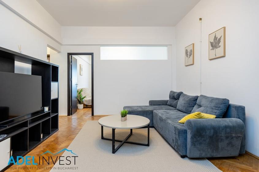 Calea Victoriei | 5 camere | Mobilat & utilat modern |Centrală proprie| 1.100 € - 1