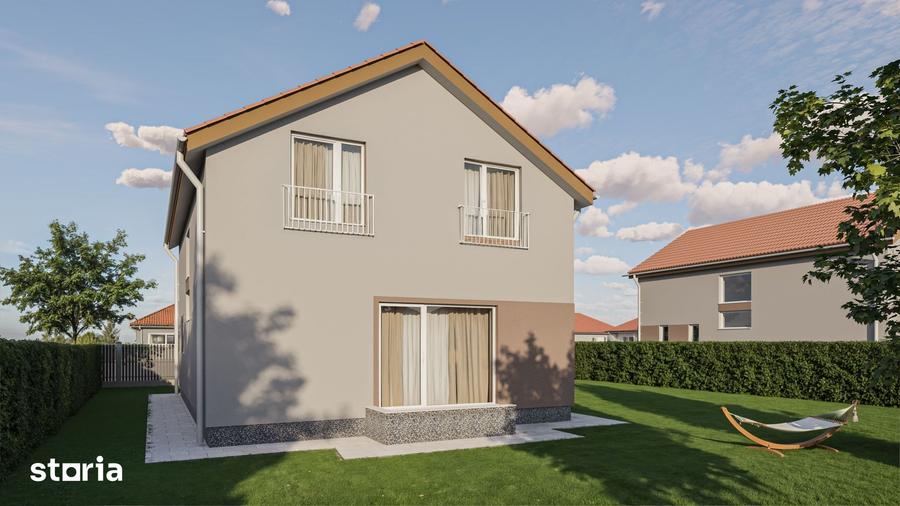 Casă cu 4 camere cu Teren 608 Mp în Prejmer