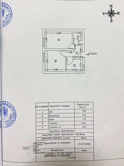 Vand apartament 2 camere renovat - Rm Valcea - 11