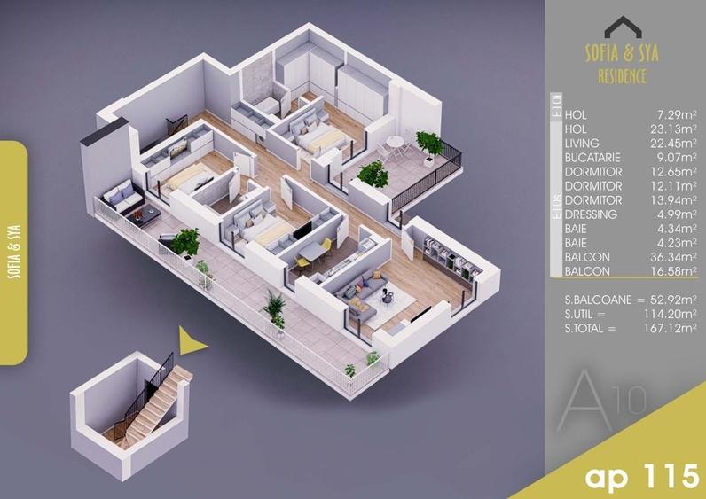 4 camere Finalizat cu Acte Parcare Bonus  Titan Pallady 10 min metrou N Teclu - 11