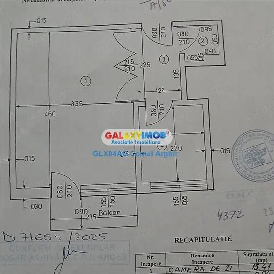 Vindem garsoniera in zona Traian , etaj 2 - 5