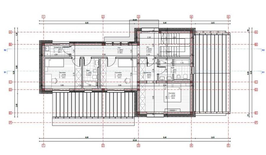Vanzare teren cu autorizatie casa alipita tip duplex Feleacu zona Valea Capriori - 8