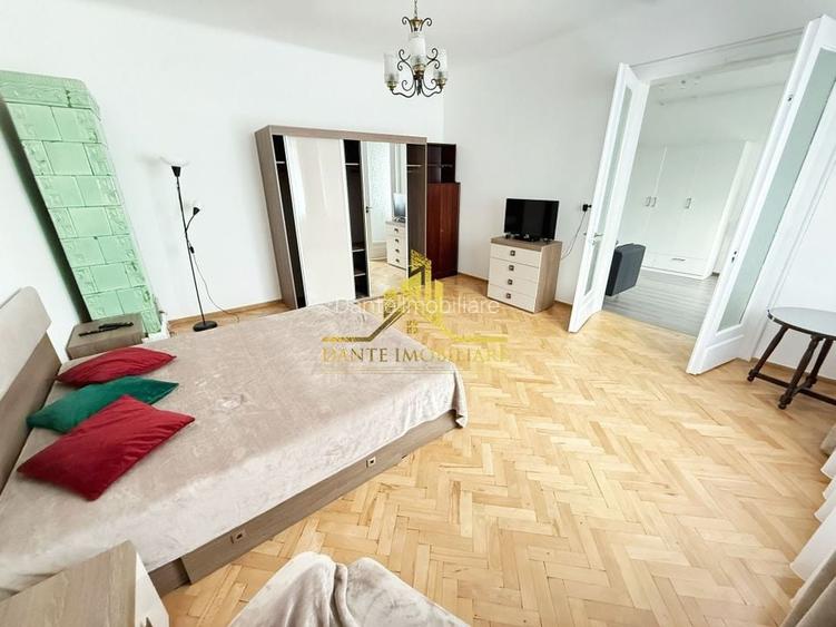 2 camere, semidecomandat, mobilat modern, gradina, Pta 1 Mai