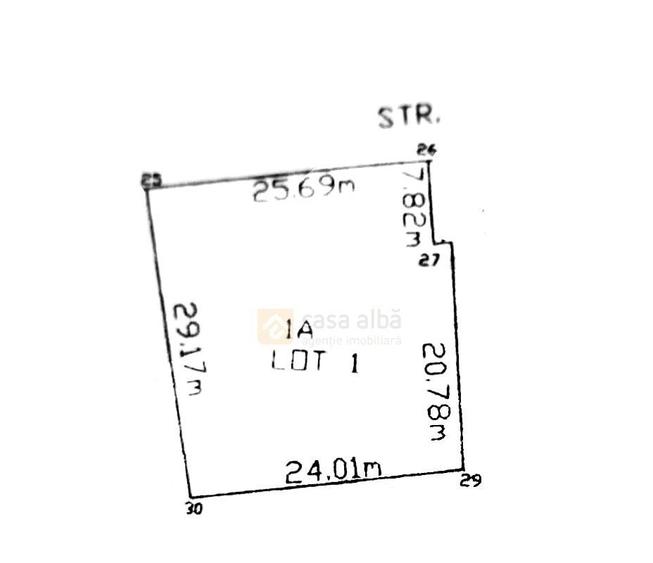Bucium, teren 723mp intravilan, pozitie excelenta - 2