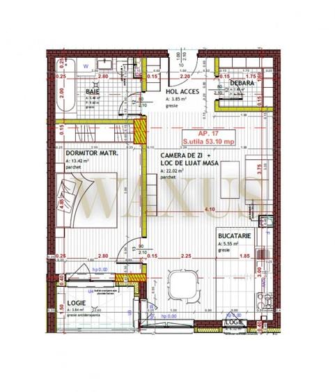 Apartament de 2 camere - Semifinisat I Logie I Parcare - Tineretului - 4