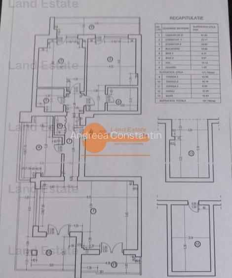3 camere Primaverii-Aviatorilor (loc parcare-boxa)