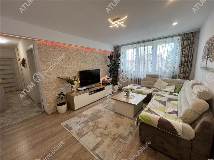 Apartament renovat cu 3 camere in zona Rahovei din Sibiu - 11