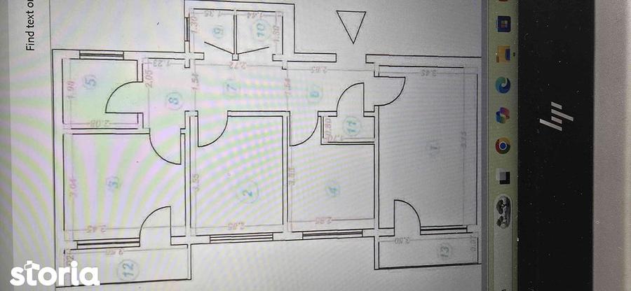 Apartament cu 3 camere decomandat în Militari