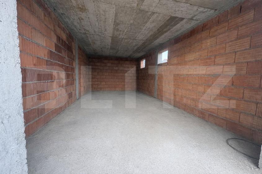 Casa premium semifinisata cu geam panoramic, garaj si teren 786mp - 8