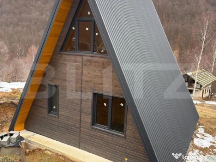 Cabana A Frame, in zona linistita - 4